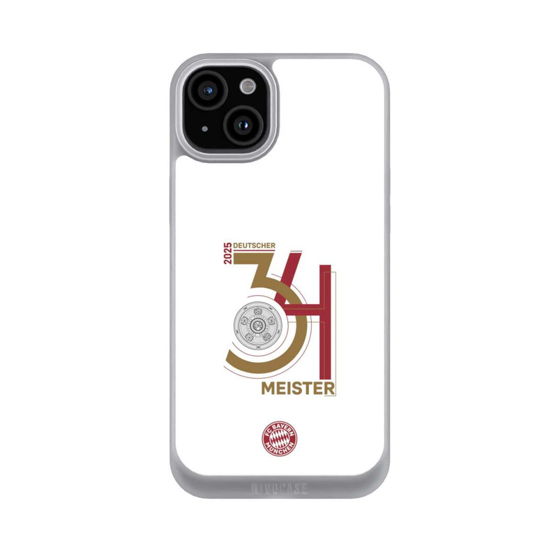 iPhone 15 Plus NIVOpure FCB Deutscher Meister 2025