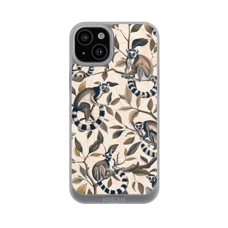 iPhone 15 Plus NIVOpure Lush Tropical Lemur Paradise