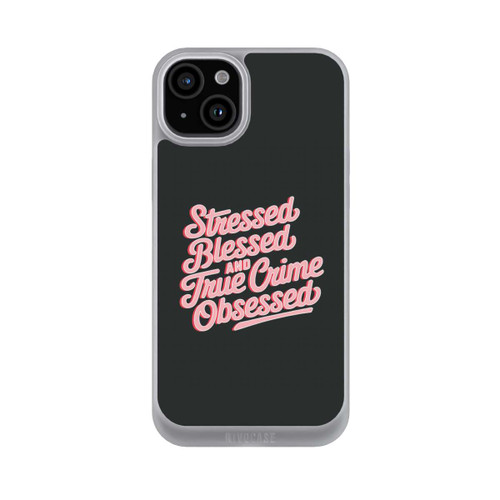 Apple iPhone 15 Plus NIVOpure Stressed Blessed and True Crime Obsessed