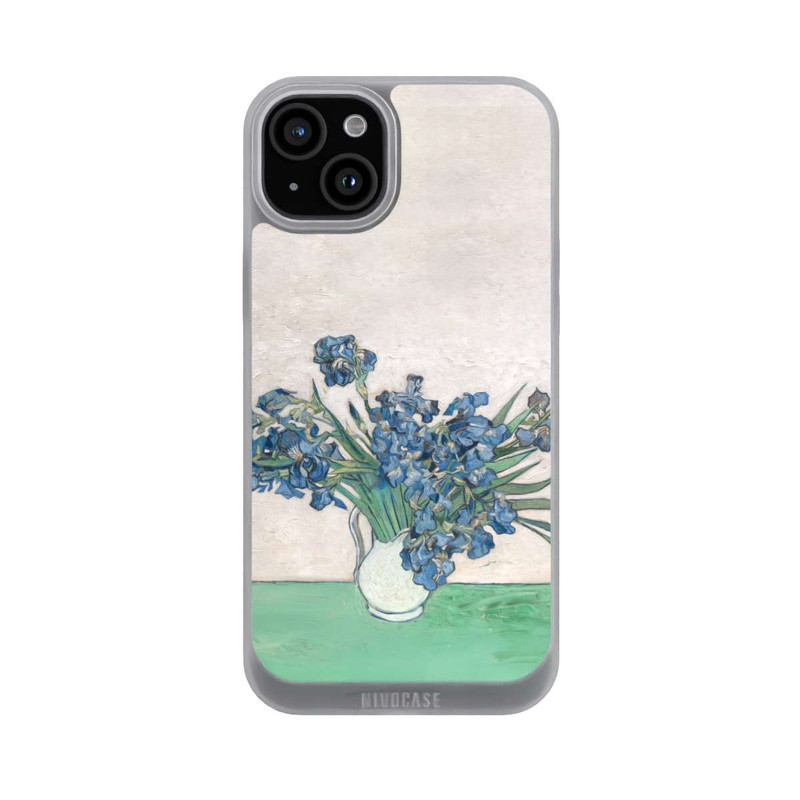 iPhone 15 Plus NIVOpure Irises, by Vincent Van Gogh