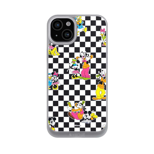 Apple iPhone 15 Plus NIVOpure Donald and Friends Pattern Black and White