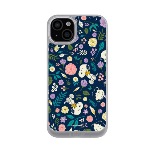 Apple iPhone 15 Plus NIVOpure Peanuts Dark Flower Pattern