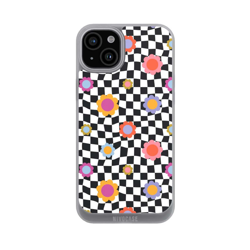 iPhone 15 Plus NIVOpure Funky Flowers