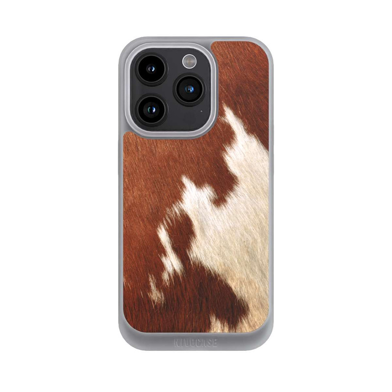 iPhone 15 Pro NIVOpure Kuhfell Look