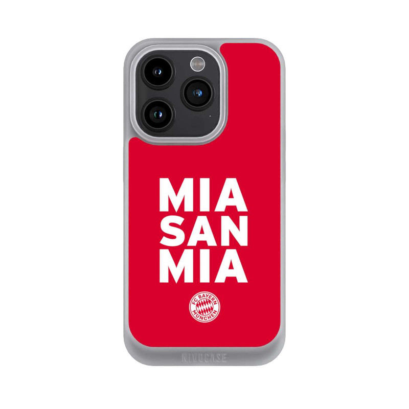 iPhone 15 Pro NIVOpure Mia San Mia FCB Rot