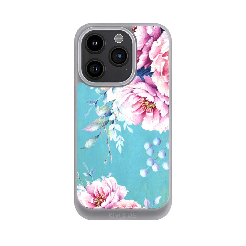 iPhone 15 Pro NIVOpure Aquarell Blumen 2
