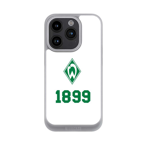 Apple iPhone 15 Pro NIVOpure 1899 Grün-Weiß Lebenslang Weiss - Werder Bremen
