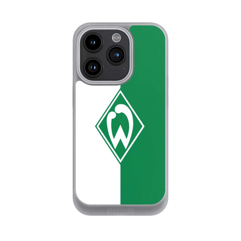 iPhone 15 Pro NIVOpure Weiß-Grün - Werder Bremen