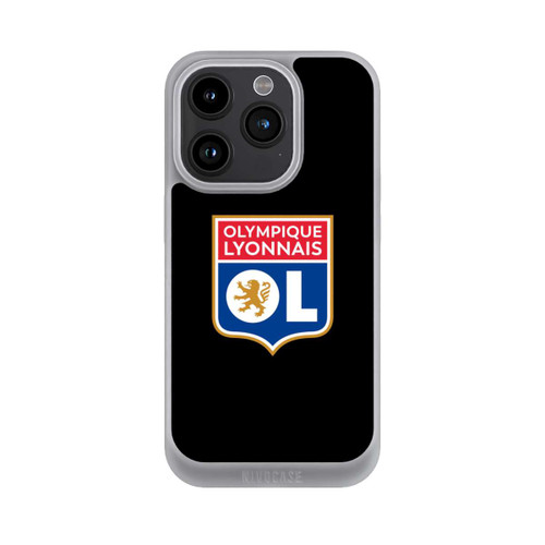 Apple iPhone 15 Pro NIVOpure Olympique Lyonnais Schwarz