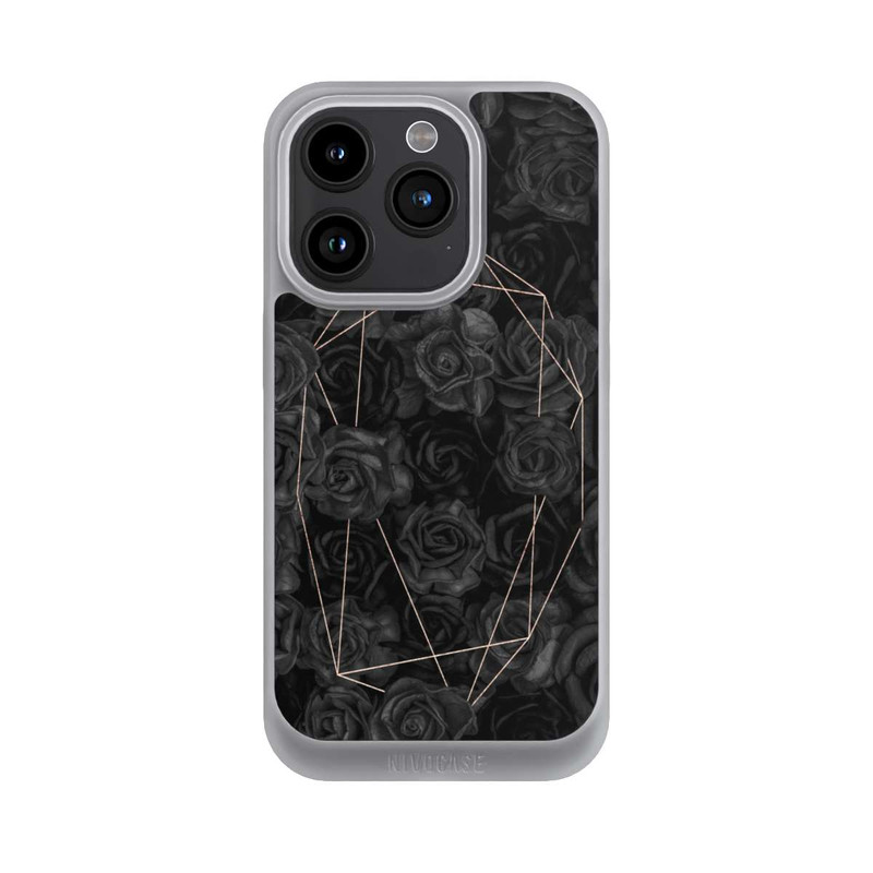 iPhone 15 Pro NIVOpure Schwarze Rosen