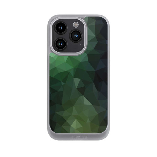 Apple iPhone 15 Pro NIVOpure Polygonal Mosaic Green