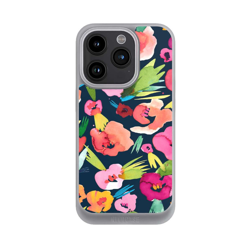 iPhone 15 Pro NIVOpure tropische Blumen aquarell