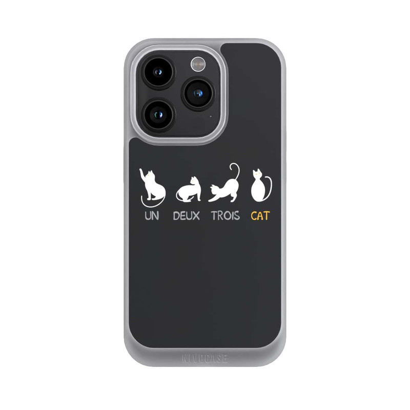iPhone 15 Pro NIVOpure Un Deux Trois Cat