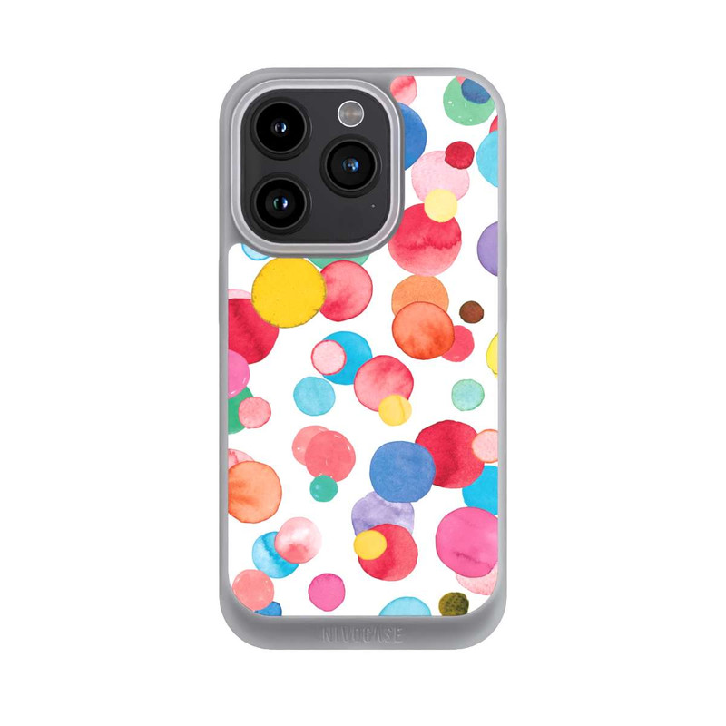 iPhone 15 Pro NIVOpure Sommertupfen Aquarell