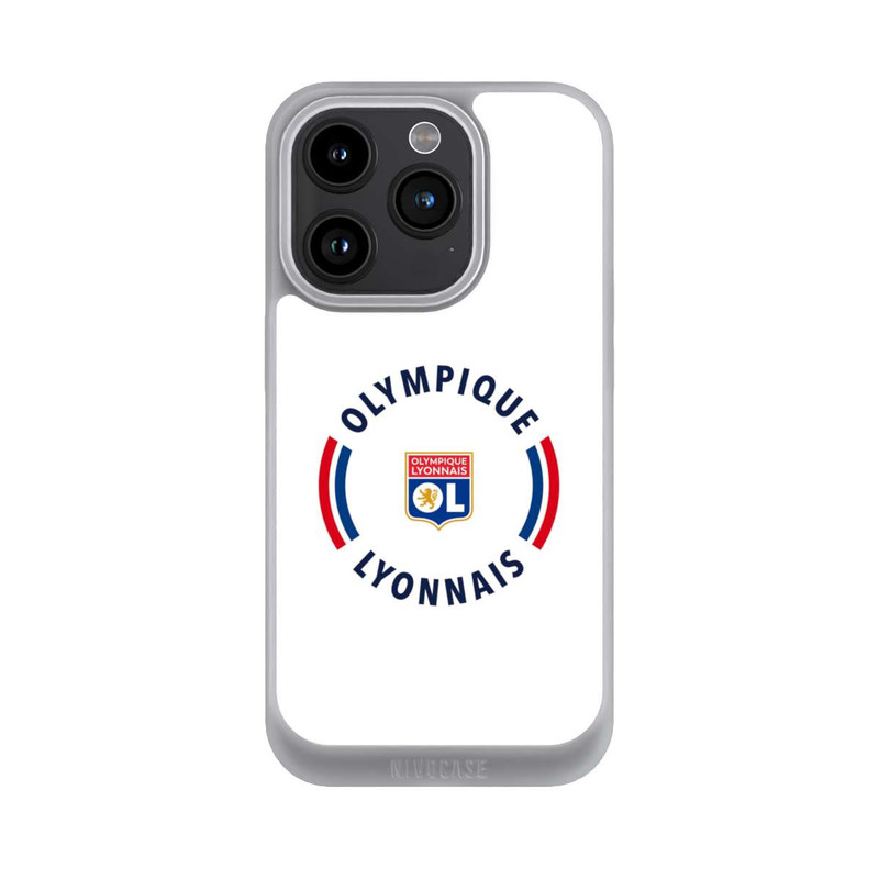 iPhone 15 Pro NIVOpure OL Logo Weiß