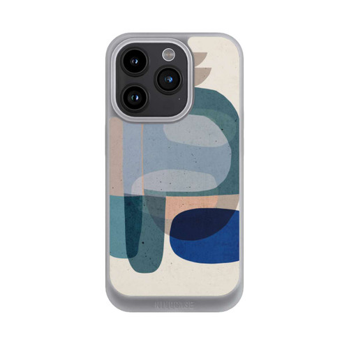 Apple iPhone 15 Pro NIVOpure Stein Nr. 3 Blau
