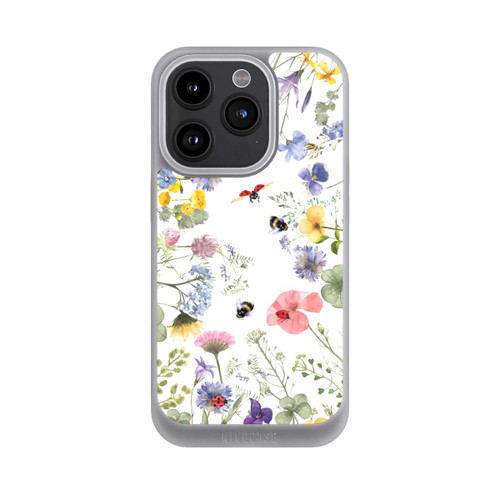 Apple iPhone 15 Pro NIVOpure Colourful Spring Flowers and Bees