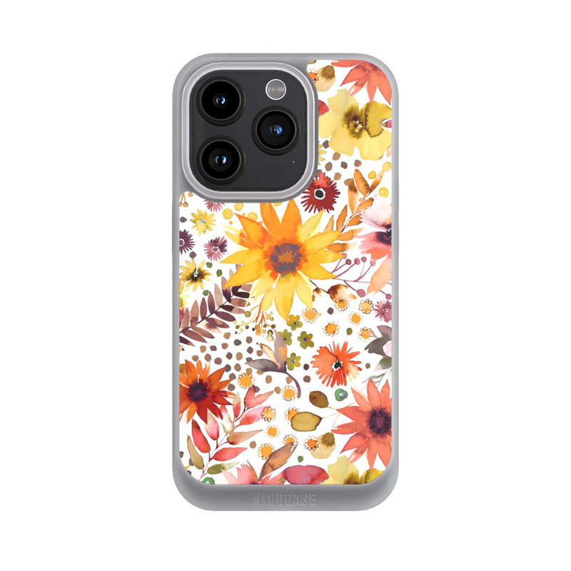 iPhone 15 Pro NIVOpure Blumenaquarellblüten