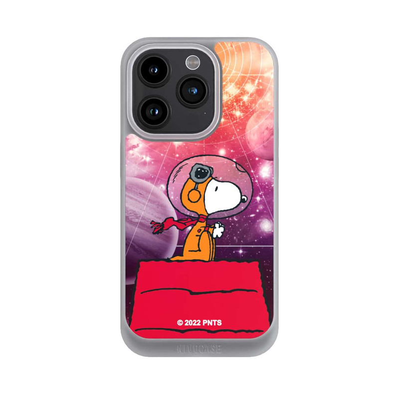iPhone 15 Pro NIVOpure Snoopy Weltraumreisender Planet