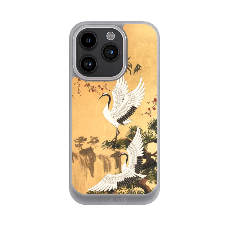 iPhone 15 Pro NIVOpure Cranes Gold Japan 2