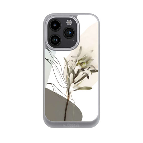 Apple iPhone 15 Pro NIVOpure Boho Line Art Olive Green