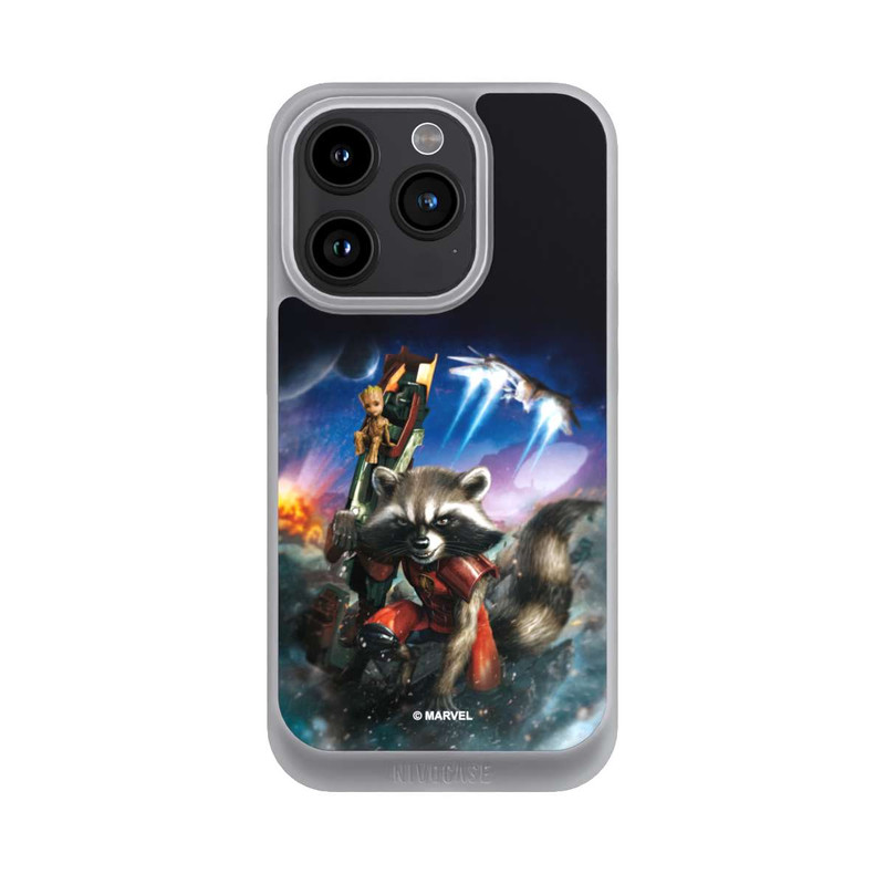 iPhone 15 Pro NIVOpure Rocket & Baby Groot Guardians Of The Galaxy