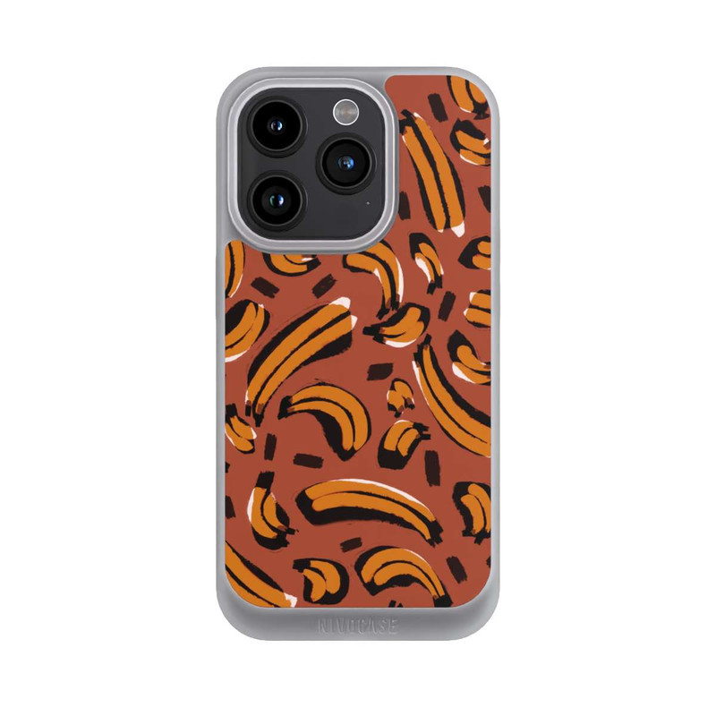iPhone 15 Pro NIVOpure Abstrakte Bananen Muster