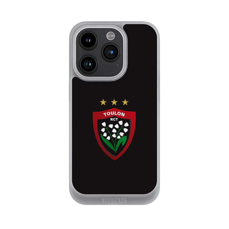iPhone 15 Pro NIVOpure RC Toulonnais Logo Schwarz