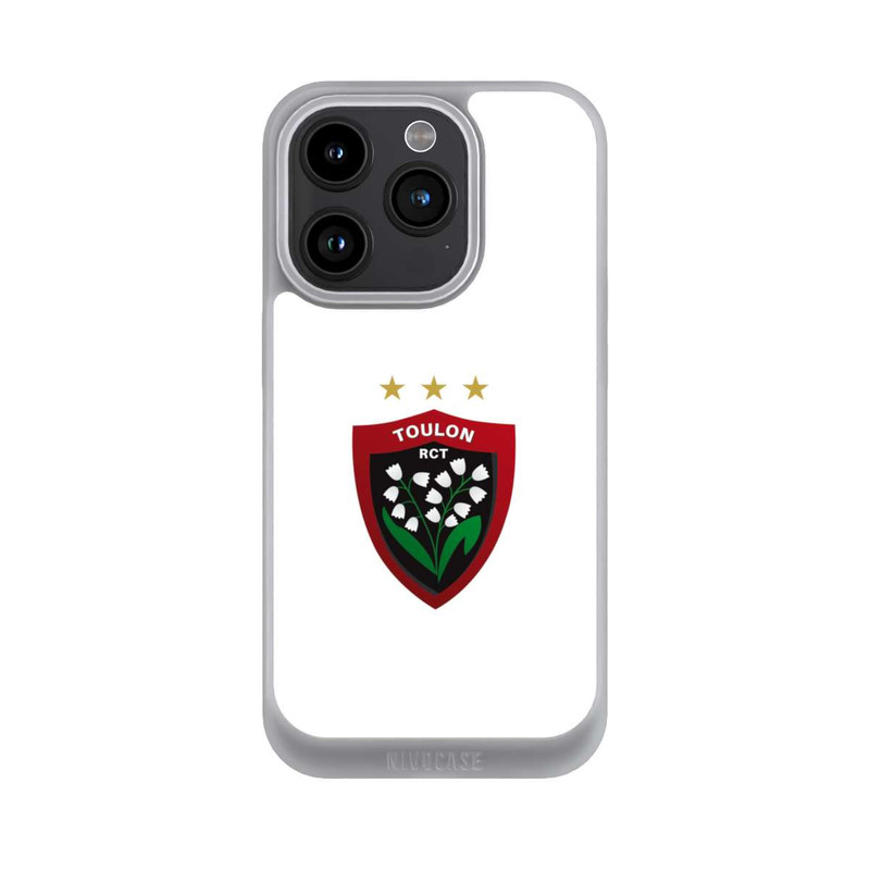 iPhone 15 Pro NIVOpure RC Toulonnais Logo Weiß