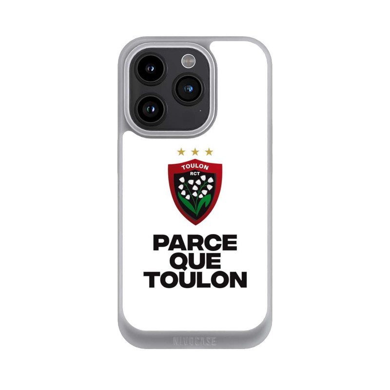 iPhone 15 Pro NIVOpure Parce Que Toulon Weiß