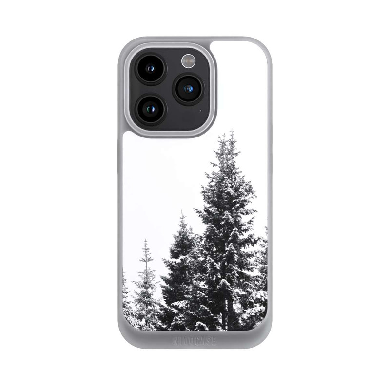 iPhone 15 Pro NIVOpure Schneebedeckte Tannen