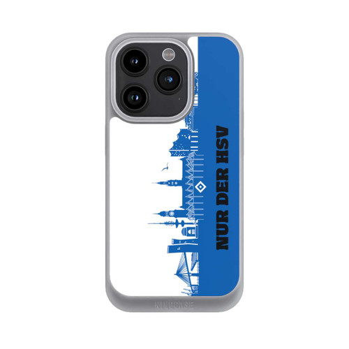 Apple iPhone 15 Pro NIVOpure HSV Skyline Blau Weiß