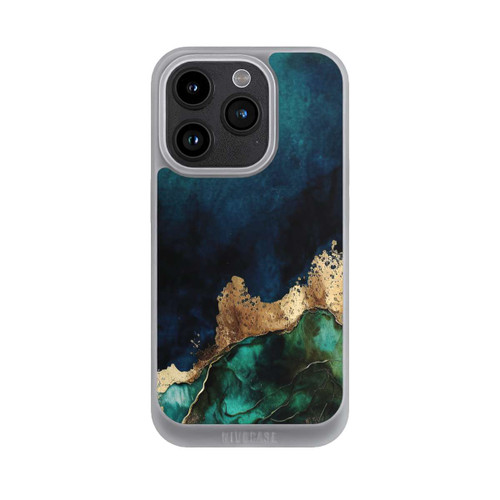 Apple iPhone 15 Pro NIVOpure Petrolblau mit Gold