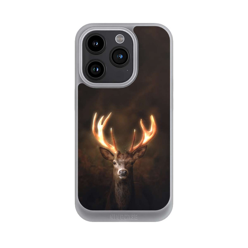 iPhone 15 Pro NIVOpure Stag Golden Antlers 