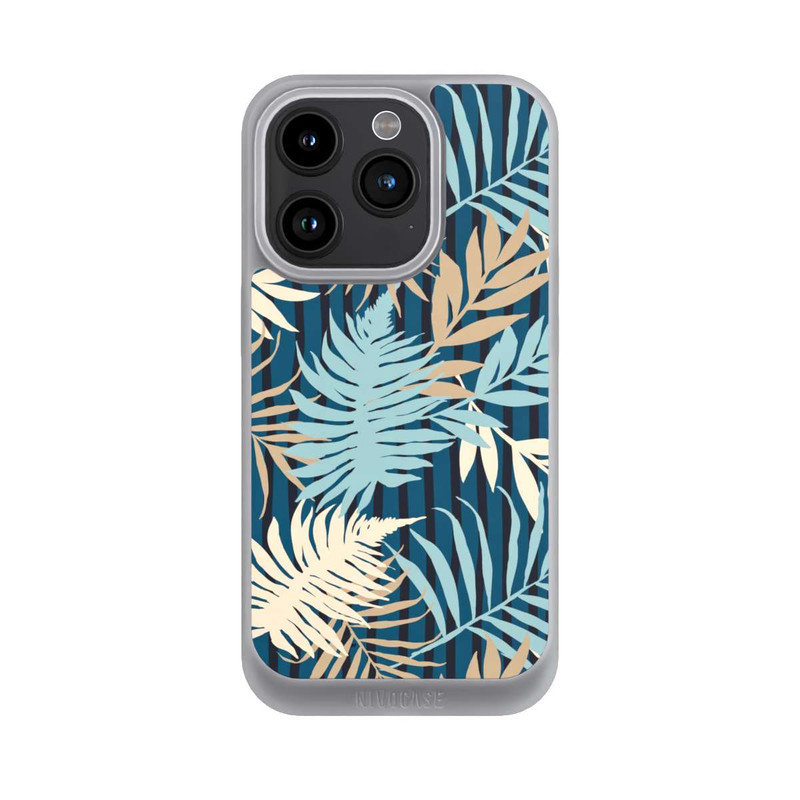 iPhone 15 Pro NIVOpure Palm Garden Beige Pattern