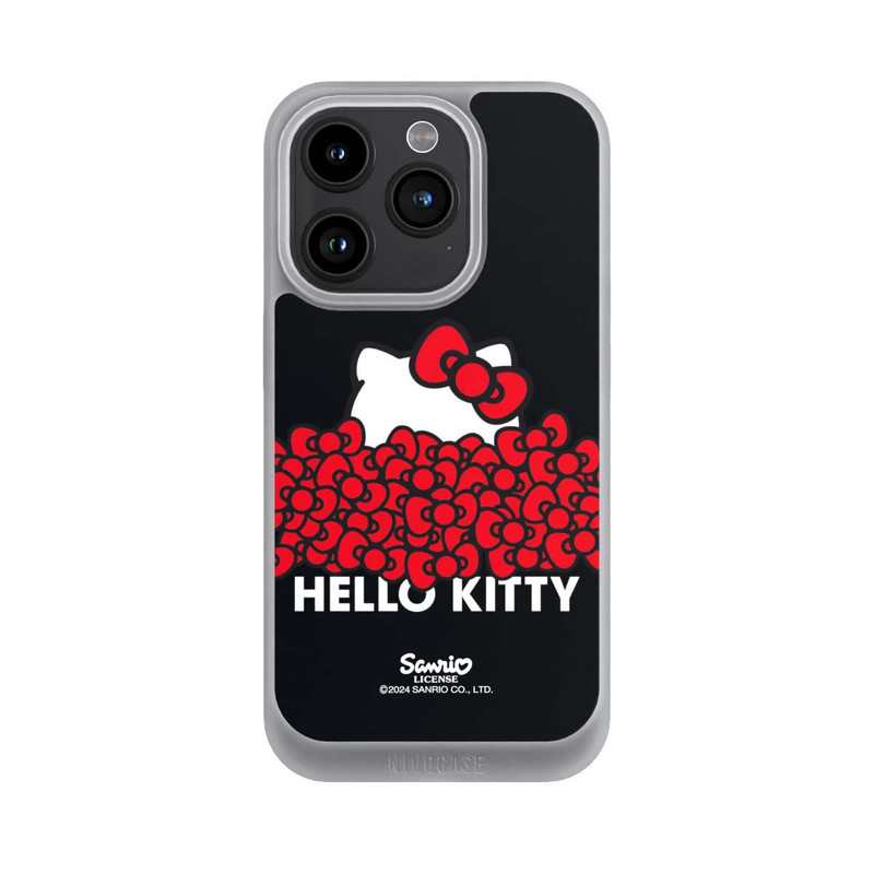 iPhone 15 Pro NIVOpure Hello Kitty mit Schleifen