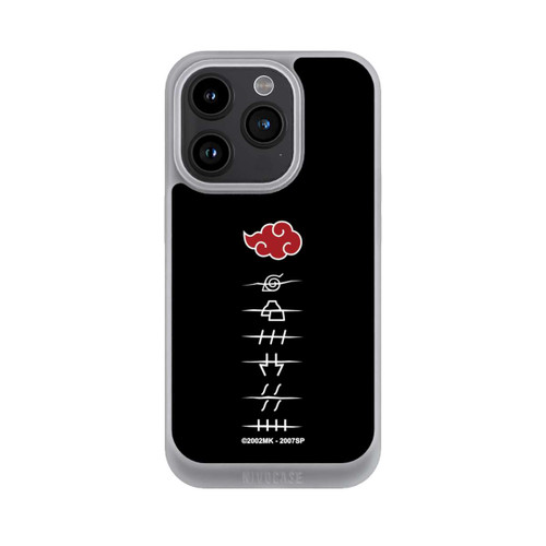 Apple iPhone 15 Pro NIVOpure Symboles des membres de l'Akatsuki noirs