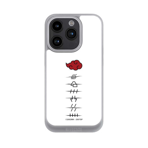 Apple iPhone 15 Pro NIVOpure Akatsuki Mitgliedersymbole Weiß