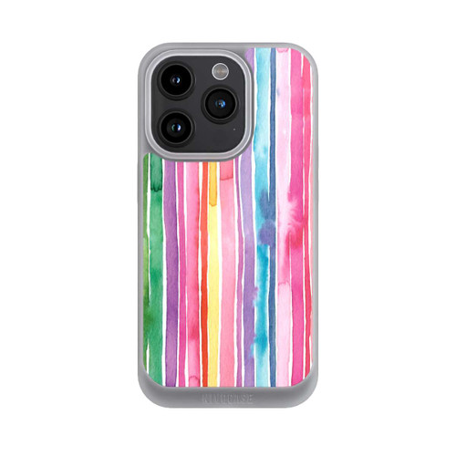 Apple iPhone 15 Pro NIVOpure Camouflage Regenbogenstreifen