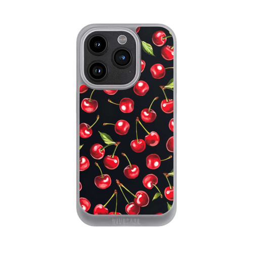 Apple iPhone 15 Pro NIVOpure Kirschmuster Schwarz mit KI