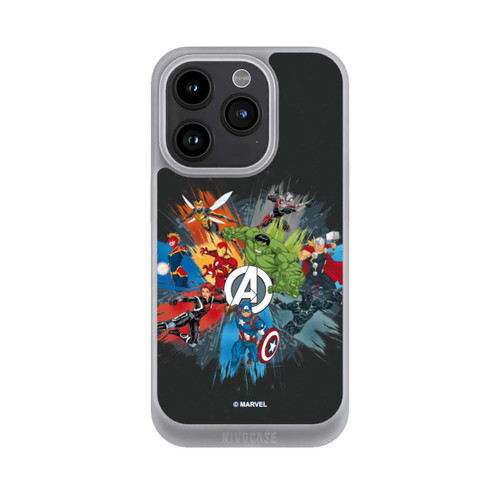 Apple iPhone 15 Pro NIVOpure Marvel's Avengers Black