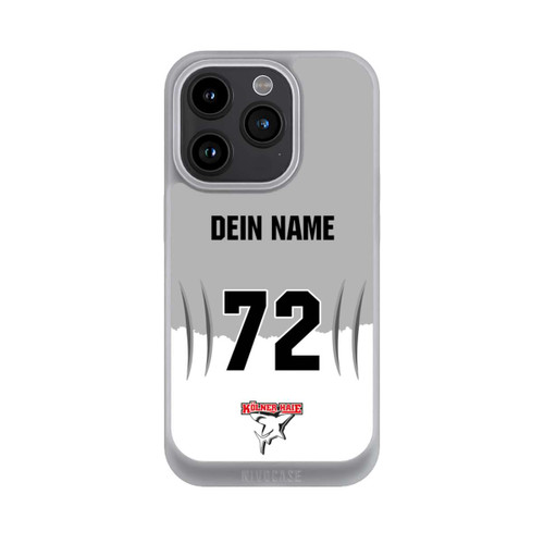 Apple iPhone 15 Pro NIVOpure Kölner Haie Trikotmotiv Personalisierbar