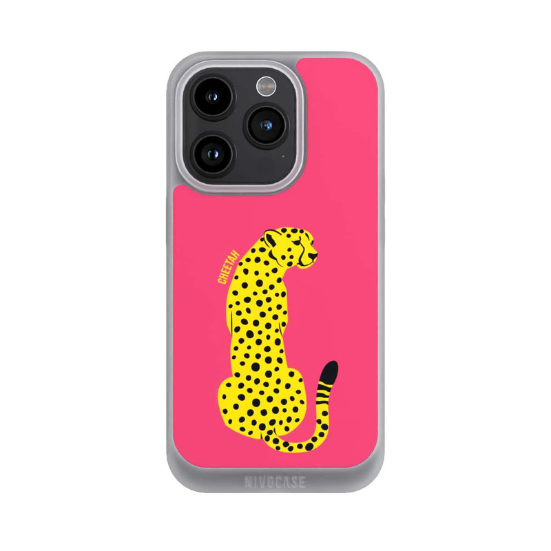 iPhone 15 Pro NIVOpure Colourful Yellow Cat