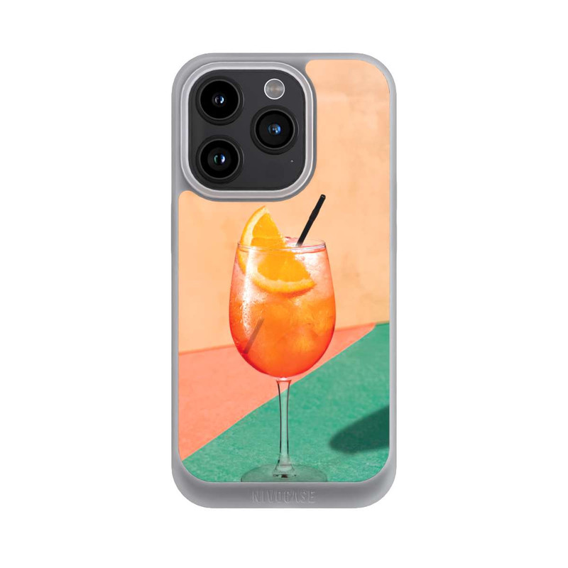 iPhone 15 Pro NIVOpure Cocktail Orange Green