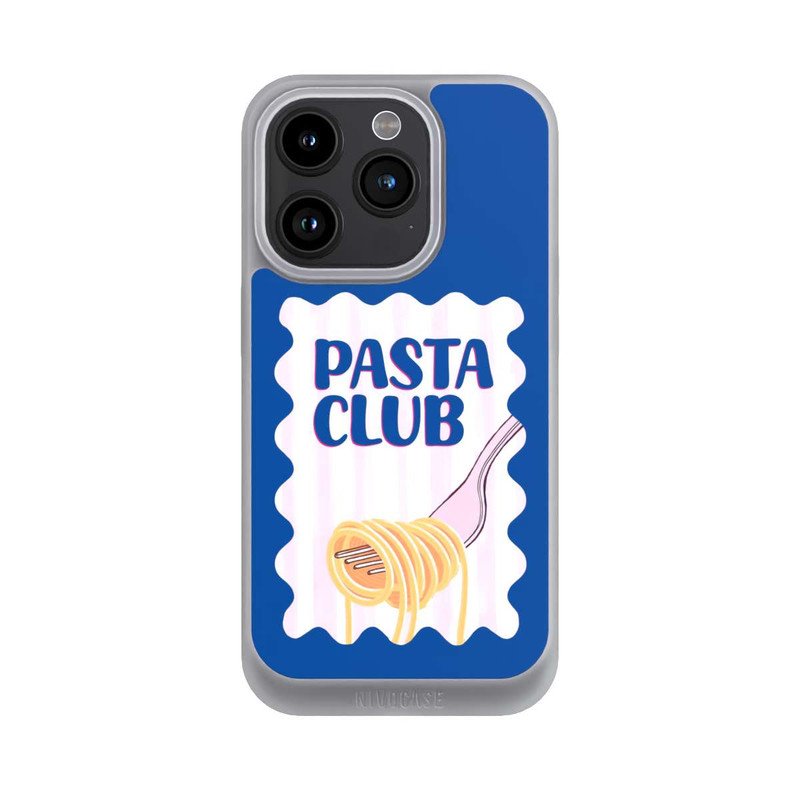 iPhone 15 Pro NIVOpure Pasta Club in Blue and Pink