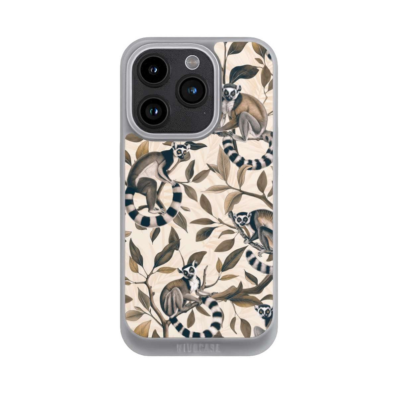 iPhone 15 Pro NIVOpure Lush Tropical Lemur Paradise mit KI