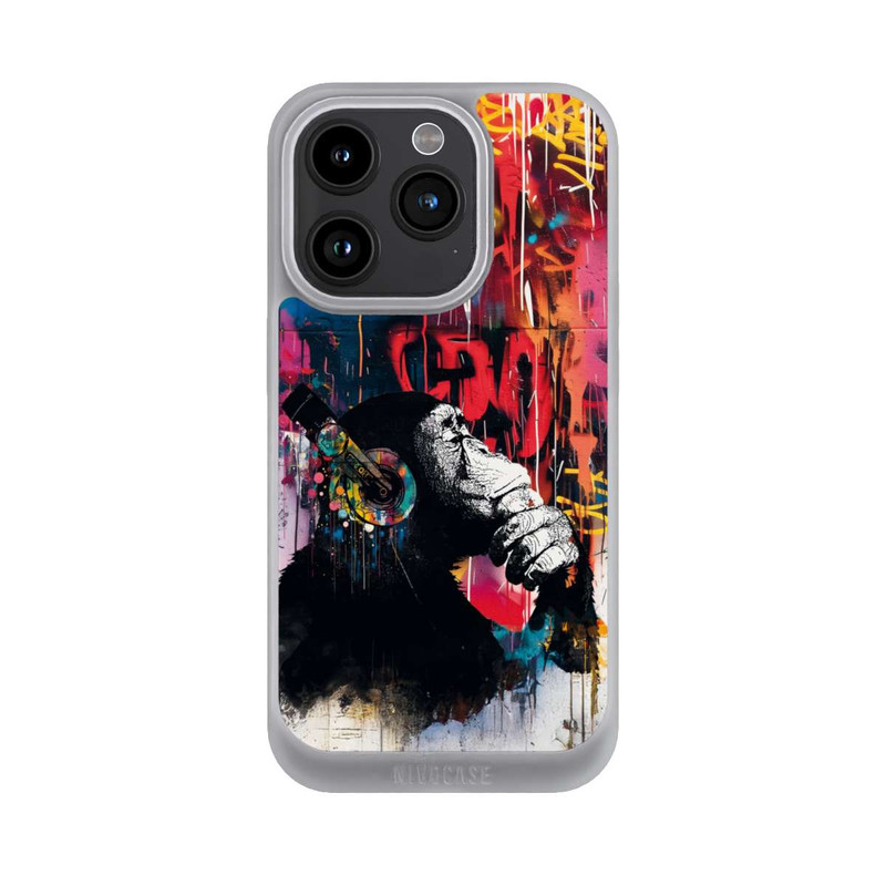 iPhone 15 Pro NIVOpure Chimp Blue Streetart