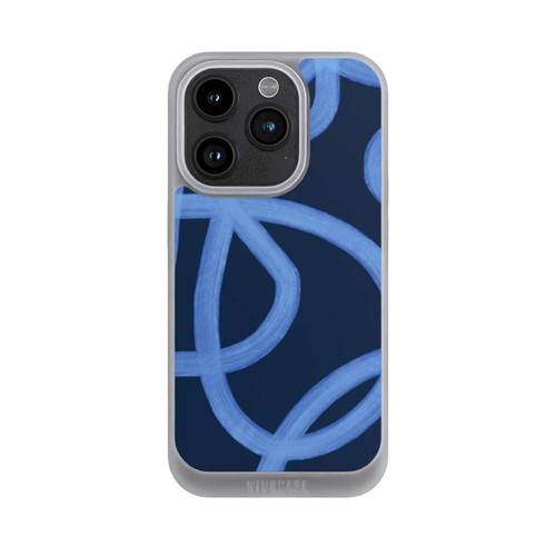 Apple iPhone 15 Pro NIVOpure Laced Up Tones of Blue