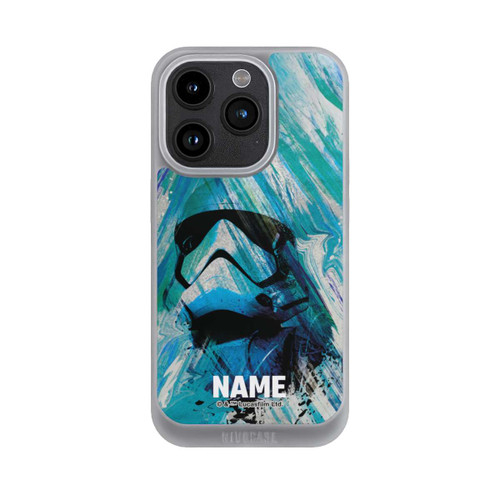 Apple iPhone 15 Pro NIVOpure Stormtrooper Watercolor Personalisierbar