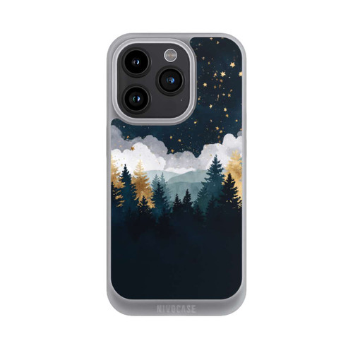 Apple iPhone 15 Pro NIVOpure Forêt Nocturne Indigo